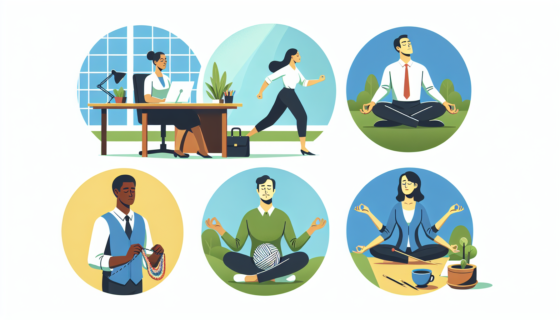 5 técnicas para reducir el estrés en el trabajo