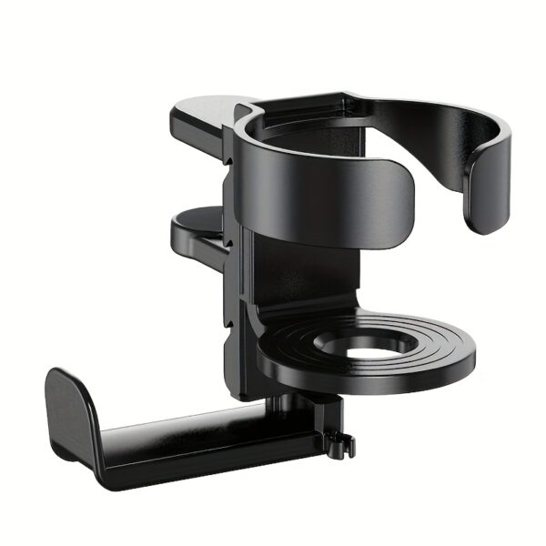 2-in-1 Desk Cup & Headphone Holder - Gaming Headset Mount with Drink Rack for Computer Desks - Imagen 7